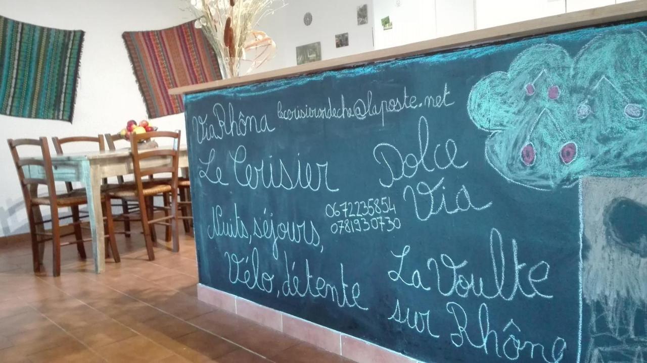 Le CERISIER VIA RHONA DOLCE VIA Hotel La Voulte-sur-Rhone Eksteriør billede